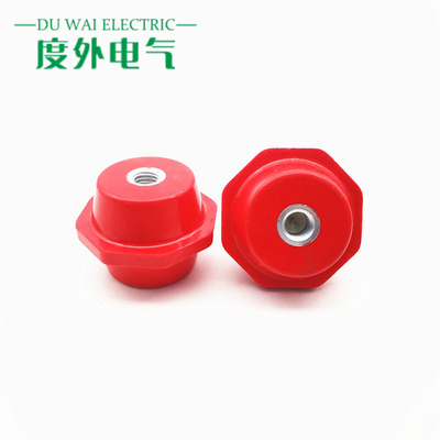 Red Standoff Busbar Support Insulator Low Voltage 4500V Electric